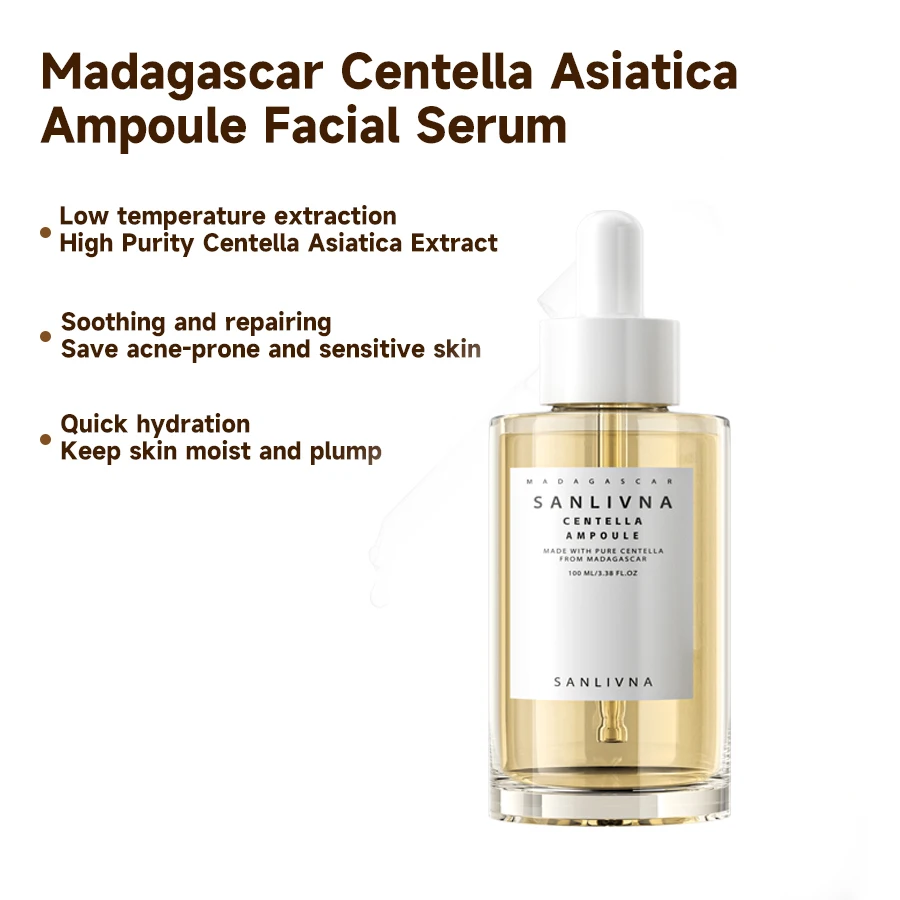 Centella Asiatica Toner - Siero viso con fiala di Madagascar