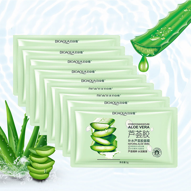 10 pz Aloe Vera colla maschera - Skincare Oily Skin recensione e prezzo